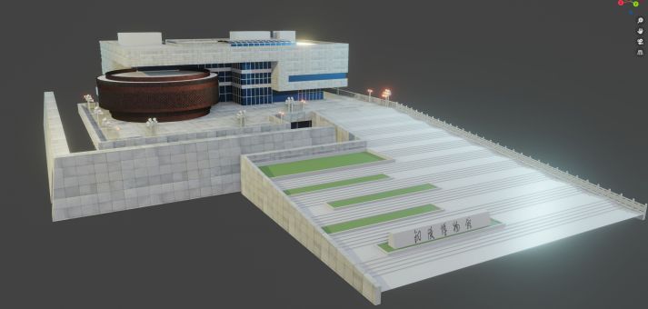 建筑室内外建模及动画